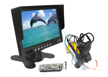 ভ্যান / ট্রাকের জন্য চতুর্ভুজ গাড়ী TFT LCD monitor মণি 7 ইঞ্চি
