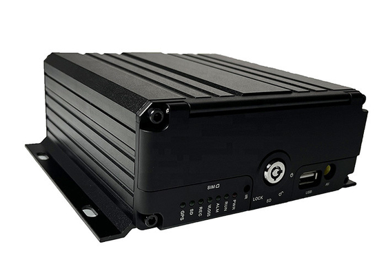 H.265 4G মোবাইল NVR 1080P AHD যানবাহন CCTV DVR MNVR 4 CH HDD SD কার্ড স্টোরেজ