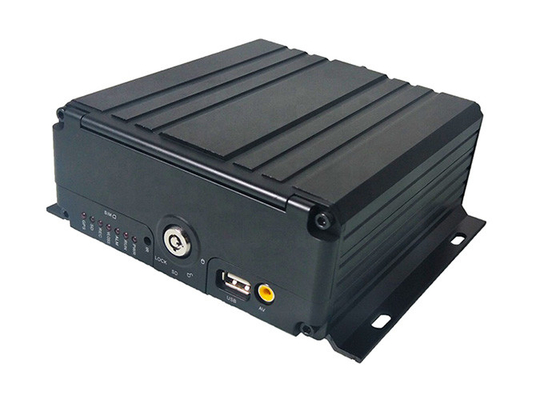ট্রাক গাড়ির গাড়ির জন্য H.264 HDD SSD IPC 4 চ্যানেল মোবাইল DVR GPS ওয়াইফাই