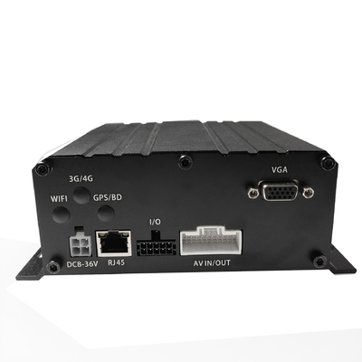 4G লাইভ ভিডিও 6CH HDD গাড়ির cctv dvr GPS ট্র্যাকিং ডিভাইস