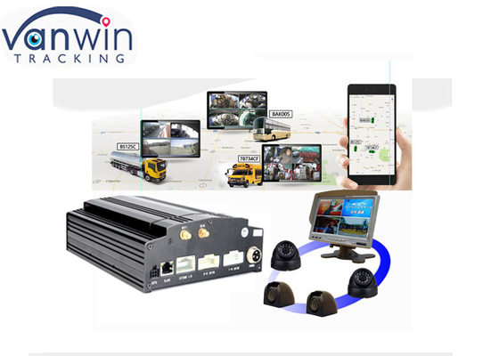 4ch 8ch AHD 1080P HDD SD স্কুল বাস GPS কার dvr ভিডিও মনিটরিং সিস্টেম