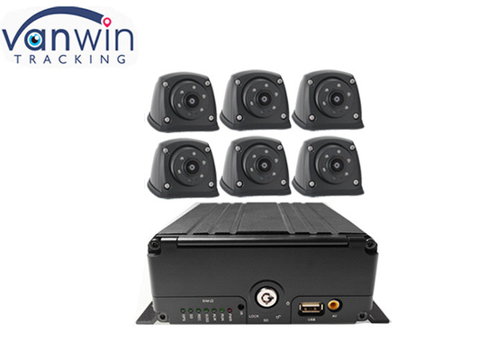 6ch 4G AHD HDD 1080P মোবাইল সিকিউরিটি ক্যামেরা সিস্টেম