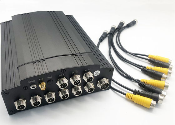 ট্রাকের জন্য 4G জিপিএস ওয়াইফাই HDD এসডি কার্ড 8CH মোবাইল এমডিভিআর ডিজিটাল ভিডিও রেকর্ডার
