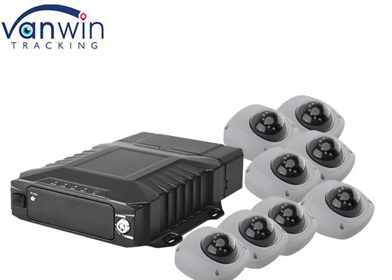 যানবাহনের জন্য 4G 5G GPS 12CH হাইব্রিড MNVR 1080p আইপিসি ভিডিও সিসিটিভি সিস্টেম