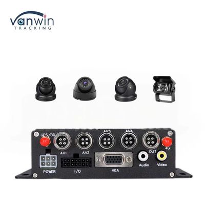 DC 12V 36V H.265 4CH HD 1080P কার মোবাইল DVR ড্যাশ ক্যাম রেকর্ডার ওয়্যারলেস ট্রান্সফার সহ