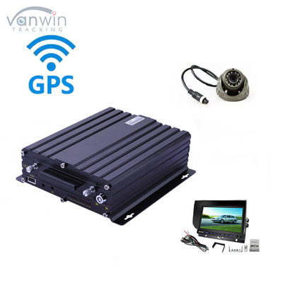 H.265 4CH HD যানবাহন মোবাইল DVR 1080P এআই গাড়ি রেকর্ডার অ্যালার্ম ইনপুট পালস গতি ইনপুট সহ