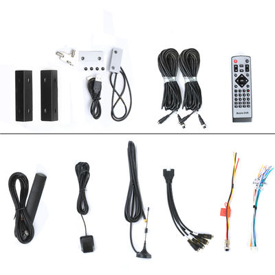 8CH 1080P যাত্রী কাউন্টার MDVR 2 দরজা বাস জন্য, উচ্চ নির্ভুলতা বাস যাত্রী গণনা সিস্টেম