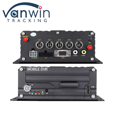 4 Ch AI ট্রাক বাস মোবাইল DVR সহ AI DSM ADAS BSD সাপোর্ট 4G 5G WIFI GPS