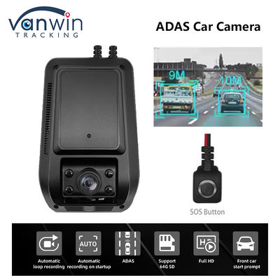 MINI 2CH 4CH 4G ট্রাক বাস ট্যাক্সির জন্য ADAS DMS 4G জিপিএস সহ ডুয়াল লেন্স এআই ড্যাশ ক্যাম
