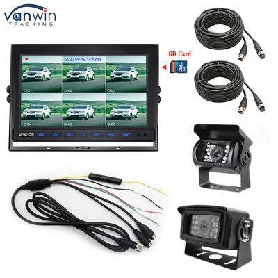10.১ ইঞ্চি AHD Quadripation Monitor বোর্ড মনিটরিং ডিসপ্লে স্ক্রিন