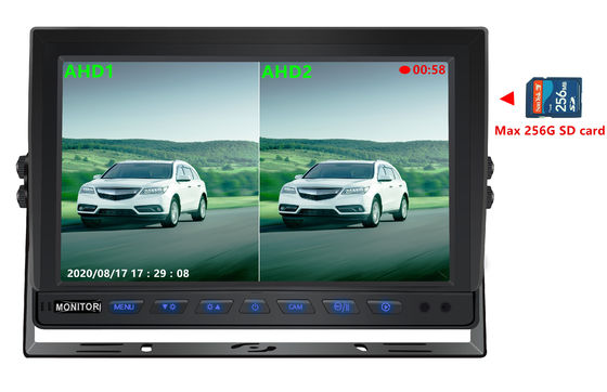 10.১ ইঞ্চি AHD Quadripation Monitor বোর্ড মনিটরিং ডিসপ্লে স্ক্রিন