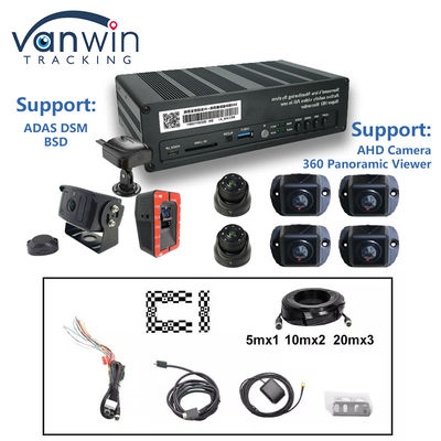 8 CH 4G 360 প্যানোরামিক ভিউ MDVR With AI ADAS DSM BSD প্যানোরামিক ভিউ গাড়ি যানবাহন DVR ক্যামেরা সিস্টেম