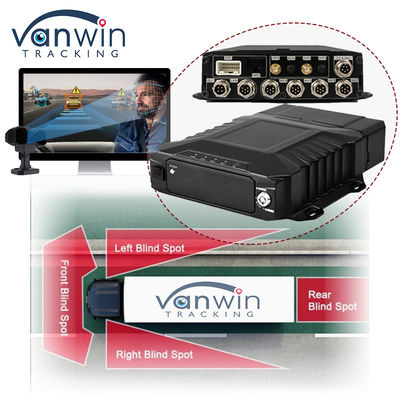 AHD 1080P 8CH 4G GPS মোবাইল DVR অন্তর্নির্মিত ADAS DSM BSD অ্যালগরিদম এআই চালিত