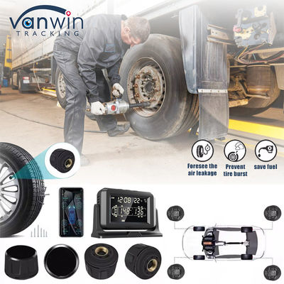 4 জি জিপিএস মোবাইল ডিভিআর সমর্থন 4 / 8 / 10 টায়ার চাপ রিয়েল টাইম মনিটরিং ইন্টেলিজেন্ট সিস্টেম
