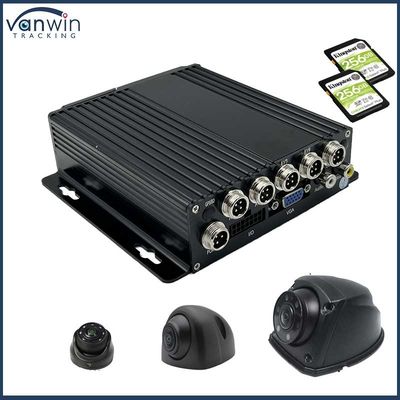 4CH 1080P ডুয়াল এসডি কার্ড মোবাইল ডিভিআর 4G GPS1080P যানবাহন জিপিএস ফাংশন 12 মাসের ওয়ারেন্টি