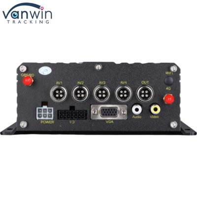 1080P 4CH HDD DVR 5G GPS ট্র্যাকার যানবাহন পর্যবেক্ষণ সিস্টেম ফ্লিট নিরাপত্তা জন্য