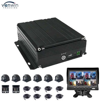 ADAS DMS সহ 8CH 1080P এআই এমডিভিআর, ট্রাক বাসের জন্য 4 জি জিপিএস যানবাহন ভিডিও রেকর্ডার, সমর্থন এইচডিডি এসএসডি OEM