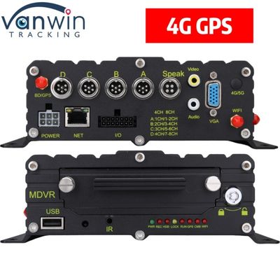 পেশাদার যানবাহন নজরদারি সিস্টেম 4 CH HDD MNVR 4G জিপিএস সহ প্রতিটি ফ্লিটের জন্য