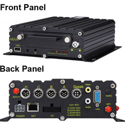 8CH 4CH 4G GPS ADAS DMS 2TB HDD SD মোবাইল DVR কিট এআই MDVR GPS ট্র্যাকিং সিস্টেম ট্যাক্সি MDVR