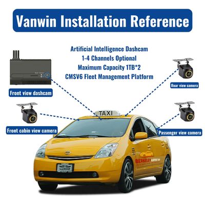 ডিসি 12V মিনি Cmsv7 H.265 1080P ভেহিকেল ক্যামেরা অটো ড্যাশ ক্যাম এমডিভিআর 4g জিপিএস রিমোট কন্ট্রোল রেকর্ডার 1-4 চ্যানেল ড্যাশ ক্যাম Cmsv6 প্ল্যাটফর্ম মোবাইল এমডিভিআর