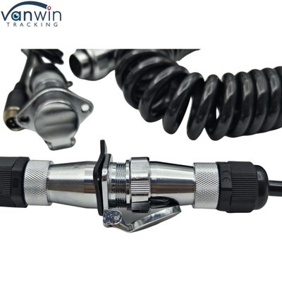 4Pin Waterproof Trailer Cable 12V Electronic Wire Camera for Double Truck Bus Tractor Rear View Cameras