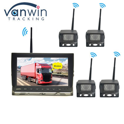 কৃষি যন্ত্রপাতির জন্য ১০.১ ইঞ্চি ৪-চ্যানেল ওয়্যারলেস এএইচডি নাইট ভিশন ক্যামেরা সিস্টেম