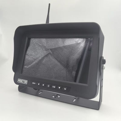 কৃষি যন্ত্রপাতির জন্য ১০.১ ইঞ্চি ৪-চ্যানেল ওয়্যারলেস এএইচডি নাইট ভিশন ক্যামেরা সিস্টেম