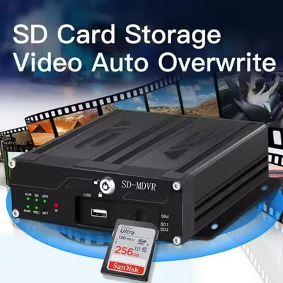 1080P 4CH MDVR ডিজিটাল ভিডিও রেকর্ডার 4G সিম ওয়াইফাই GPS ভিডিও ভেহিকেল ট্রাক CCTV ক্যামেরা সিস্টেম DVR সহ