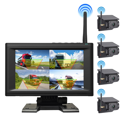 Solar Powered WiFi Backup Security System Waterproof CCD Image Sensor Dash Cam