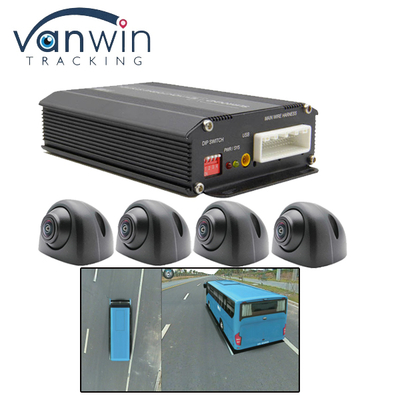 AHD 1080P AI 360 বার্ড সারাউন্ড ক্যামেরা ড্রাইভিং প্যানোরামা রেকর্ডার 360 কার ক্যামেরা সিস্টেম পার্কিং সামনের পিছনের সাইড ডিভিআর