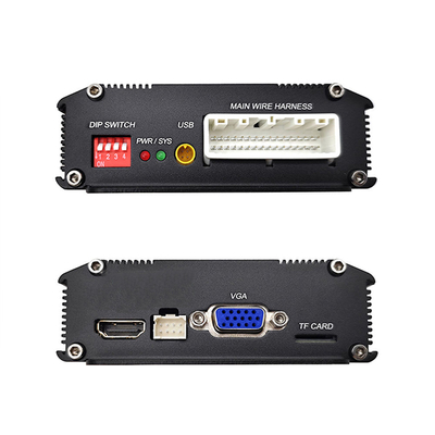 4CH 1080P ব্লাইন্ড স্পট ডিটেকশন 360 AVM Surround View Panoramic Camera System for Truck Bus