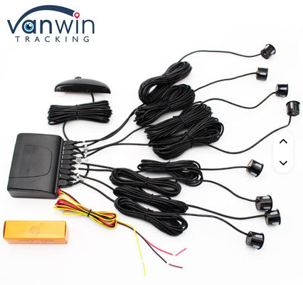 12V Car Parking Sensor 8 Front and Rear Parking Sensor Kit