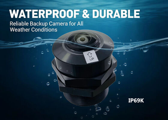 গাড়ির মিনি ক্যামেরা লেন্স প্যানোরামিক ক্যামেরা 2MP ওয়াইড অ্যাঙ্গেল 180 ডিগ্রি লেন্স