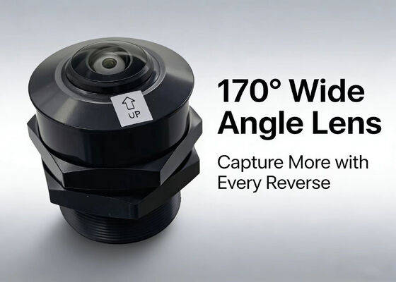 গাড়ির মিনি ক্যামেরা লেন্স প্যানোরামিক ক্যামেরা 2MP ওয়াইড অ্যাঙ্গেল 180 ডিগ্রি লেন্স