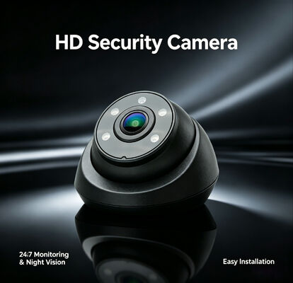 AHD & IPC Private‑Mold Dome Camera IP69K Waterproof, 120°/150° Ultra‑Wide, Optional Audio/IPC Camera
