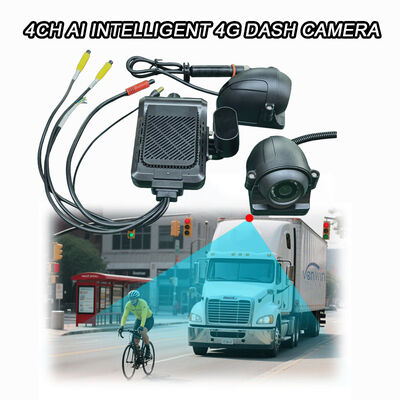 Dash Cam Recorder with Built In AI Algorithm for Driver Behavior Detection and 4G Module Supporting Global Frequency Bands