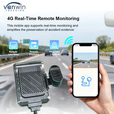 Dash Cam Recorder with Built In AI Algorithm for Driver Behavior Detection and 4G Module Supporting Global Frequency Bands