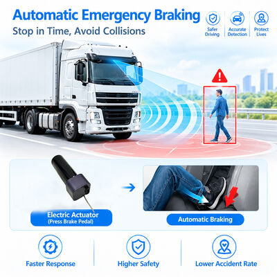 ফ্লিট টেলিম্যাটিক্সের জন্য 77GHz মিলিমিটার ওয়েভ রাডার ADAS + DMS এবং 4G/5G কানেক্টিভিটি সহ AEBS সিস্টেম