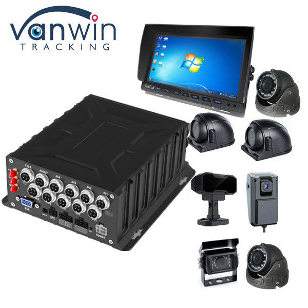 নতুন আগমন Hisilicon চিপ সহ 8CH 1080P HDD মোবাইল DVR, 4TB HDD স্টোরেজ সমর্থন, 4G GPS ওয়াইফাই
