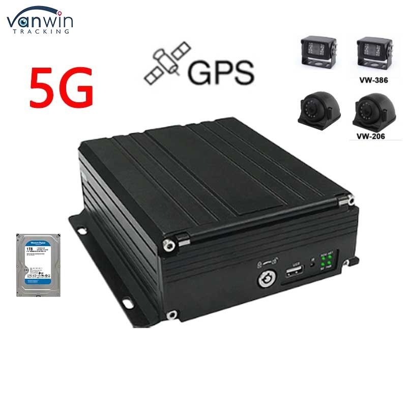 4 চ্যানেল HDD DVR 5G GPS ট্র্যাকিং 1080P HD Moblie DVR ভিডিও সিস্টেম সমর্থন OEM/ODM For Car Truck Bus MDVR Car Black Box