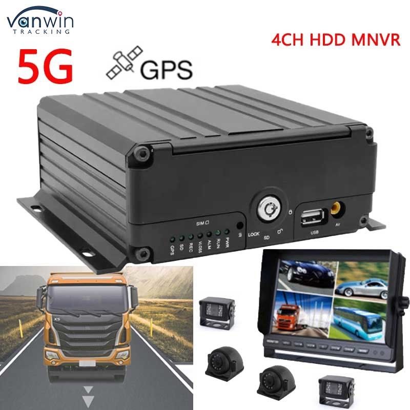 4CH মোবাইল NVR1080P AHD 5G ওয়াইফাই এবং জিপিএস 1 এইচএইচডি নেটওয়ার্ক ভিডিও রেকর্ডার