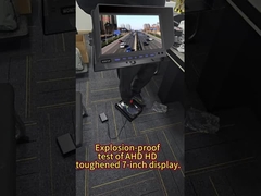 4 চ্যানেল এআই মনিটর জলরোধী বিস্ফোরণ-প্রমাণ 10 ইঞ্চি এএইচডি ডিসপ্লে যান্ত্রিক যানবাহনের জন্য